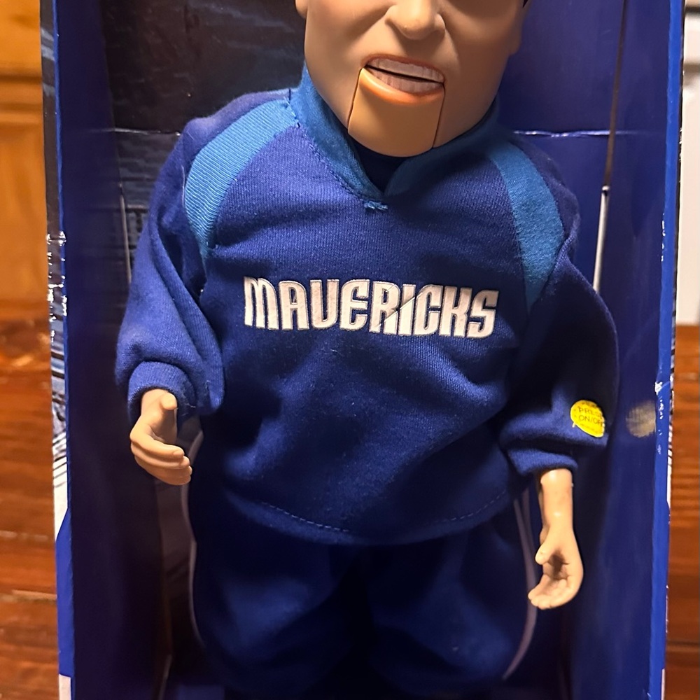 Mavericks Blue Team Doll
